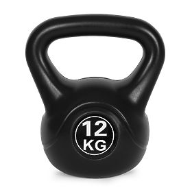 12 kg-os Kettlebell edzéshez, súlyzó, súly, terhelés, fitness ModernHome