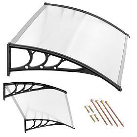 Ajtó fölötti tető 150x80 cm-es előtető polikarbonát védelem, MultiGarden