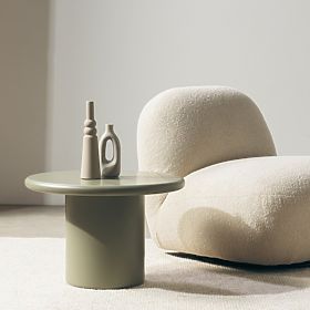 Arce dohányzóasztal 60 cm, olíva, matt, lectus