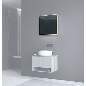 AVIOLA Tükör 60 cm + LED tölgy artisan (1p=1db)