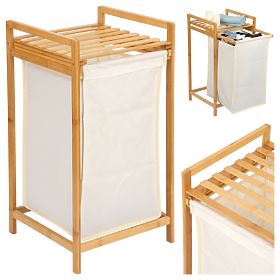 bambusz szennyes vagy játék kosár HANOI 1 rekesz