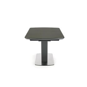 BILOTTI kihúzható asztal antracit matt / dió (3p=1db), Halmar