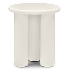 Blair oldalsó asztal 40 cm, krémszínű, fényes, lectus