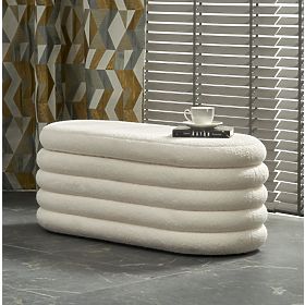 BLISS pad tárolóhellyel, krémszínű (1p=1db), Halmar