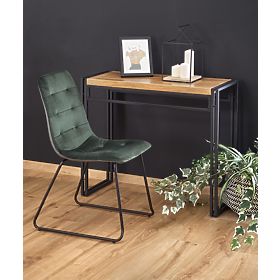 BOLIVAR KN1 konzol arany tölgy / fekete (1p=1db), Halmar