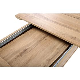 BRANDON kinyitható asztal 160-200/90 cm wotan tölgy/fekete