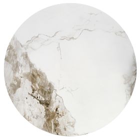 CECILIA dohányzóasztal fehér márvány / szürke / arany (2db=1ks), Halmar