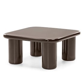 Cherry dohányzóasztal 70 cm, csokoládé színű, fényes