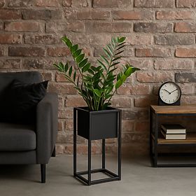 Concove loft virágtartó állvány 40 cm fekete