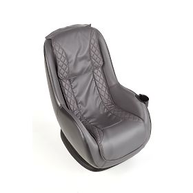 DOPIO masszázsfunkciós relaxációs fotel, szürke, Halmar