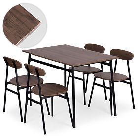 Étkező konyhabútor szett asztal + 4 szék OSLO ModernHome