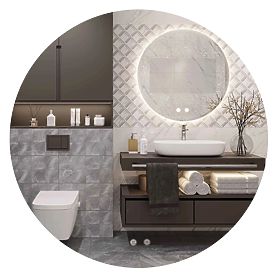 FALI LED TÜKÖR 80cm HZJ080