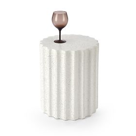 FARA konferencia asztal kompozit - magnézium-oxid, fehér (1p=1db), Halmar