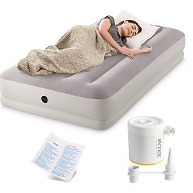 Felfújható matrac alváshoz 191x99x30 cm egyszemélyes USB pumpával INTEX 64177, INTEX