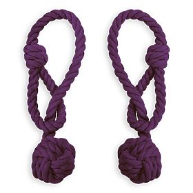 Függönyök - kiegészítők DAUPHIN lila szín ameliahome