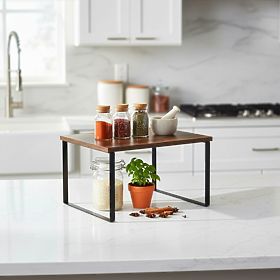 GINGER MAX rusztikus bambusz konyhai polc