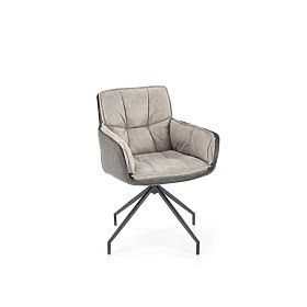 K523 szék szürke / sötétszürke (1p=2db), Halmar