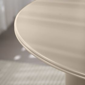 Kairo étkezőasztal 120 cm, kerek, sötét bézs