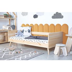 Kárpitozott panel Arc - mustár