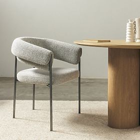 Kárpitozott Portia szék szürke, lectus