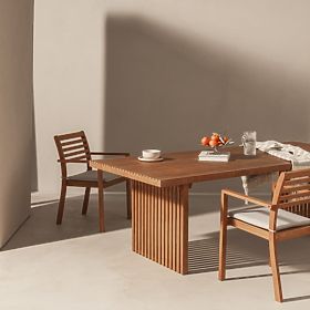 Kerti asztal Familis ll 240 cm, eukaliptusz fa FSC, teak megjelenés