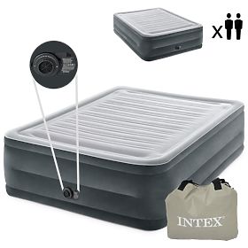 Kétszemélyes felfújható matrac automata pumpával - 203x152 cm INTEX 64418, INTEX