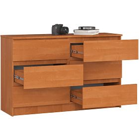 KOMÓD K120 6SZ CLP PK ÉGER