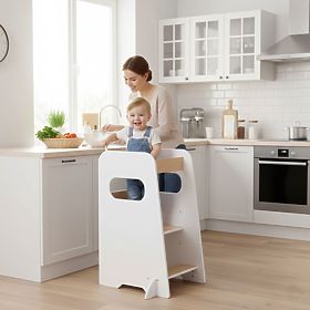 Konyhai segítő kitchen helper Montessori állítható állvány gyerekeknek ECOTOYS