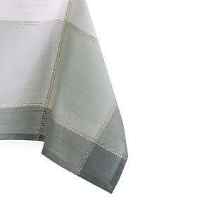 LAVAL asztalterítő fehér színű, sima klasszikus minta 130x160 ameliahome