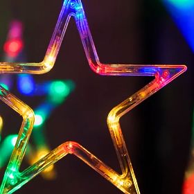 LED Függöny Csillagok Multicolor Távirányítóval GL2005, Tutumi