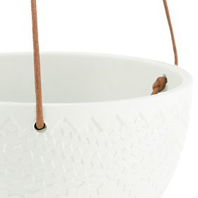 LOKAI virágtartó krémszínű boho stílusú belső térbe ameliahome