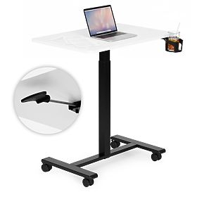 Mobil állítható asztal 70x48 cm laptopasztal állítható magasság 71,5-112 cm ModernHome