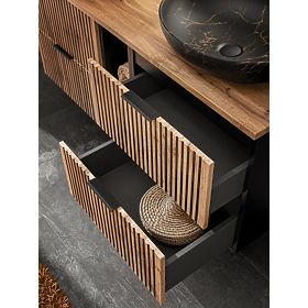 Mosdó alatti szekrény 80 cm 2 fiókkal