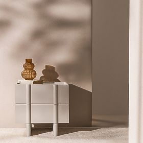 Moss éjjeliszekrény kasmír, lekerekített