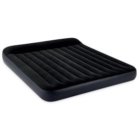 Nagy felfújható matrac két személyre 203x183x25 cm ágy háttámlával INTEX 64144