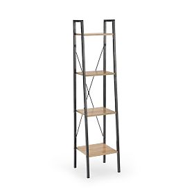 NARVIK REG1 fekete / sonoma tölgy, Halmar