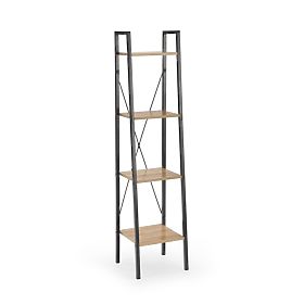 NARVIK REG1 fekete / sonoma tölgy, Halmar