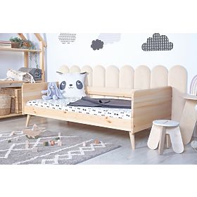 Obluček kárpitozott panel - krém