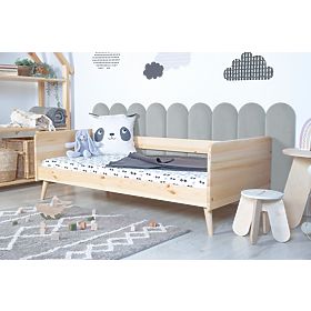 Kárpitozott panel Oblouček - szürke