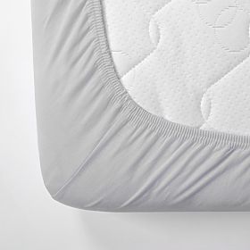 Pamut lepedő 200x180 cm - szürke