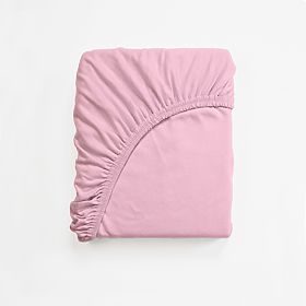 Pamut lepedő 200x90 cm - rózsaszín, Ourbaby®