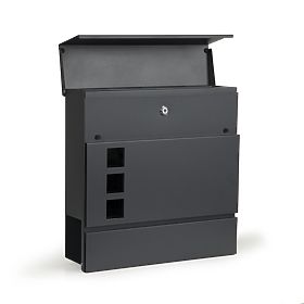 Postaláda levelek újságok horganyzott acél ModernHome