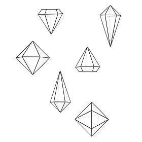 PRISMA fali dekoráció umbra