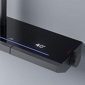 REA Pedro Titan termosztátos zuhanykészlet