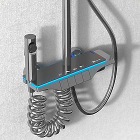 REA Savio LED kijelzős zuhanykészlet Titan