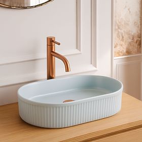 Rea Vanda Baby Blue Matt bútor mosdó, Rea