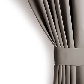 RESTILO BLACKOUT függöny bézs színű, rögzítő szalag, klasszikus stílus, szalag, blackout anyag 140x