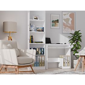 ROSA FEHÉR ÍRÓASZTAL