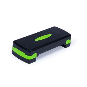 Step fitness aerobik edzéshez, 2 szintű platform, MODERNHOME