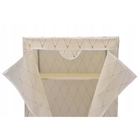 Textil szekrény Gaja Vitto - bézs